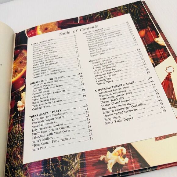 Christmas Cheer: Recipes and Party Ideas (Memories in the Making Series) Hardcov - Picture 2 of 7